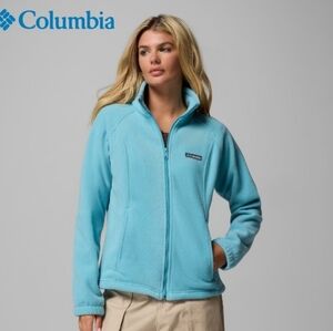 Columbia Light Blue Fleece Jacket